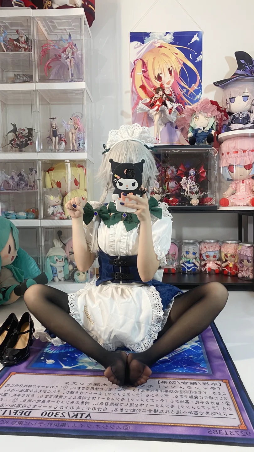 白栎Shirly - No.012 十六夜咲夜 [66P,10V-1.94GB] tg@simisebaisi 【丝足阁】064.webp